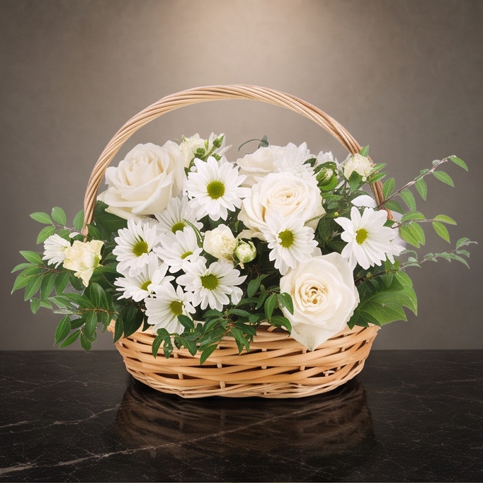 Immaculate flower arrangement by Flora Faves