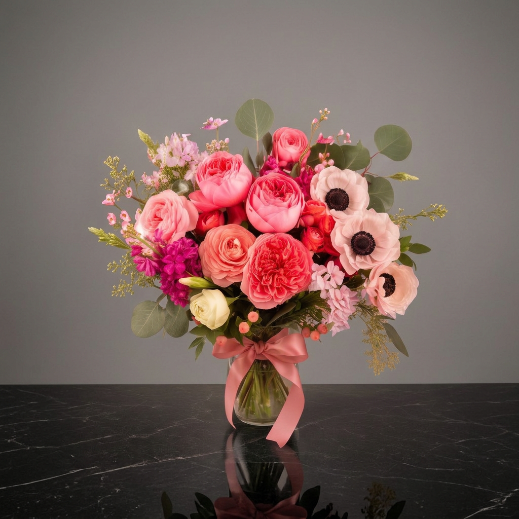 Candy Petal flower arrangement by Flora Faves