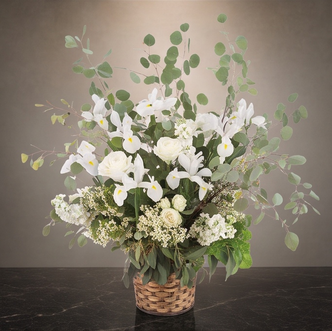 Northern Light flower arrangement by Flora Faves