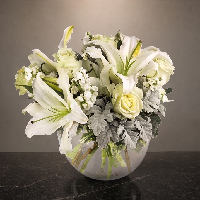 Kind Wishes flower arrangement by Flora Faves