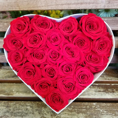 Roses In Heart Shaped