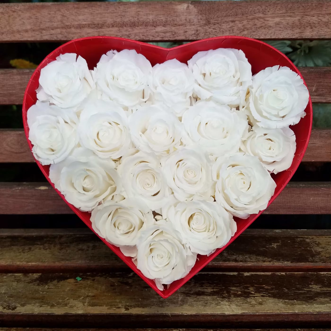 Roses In Heart Shaped