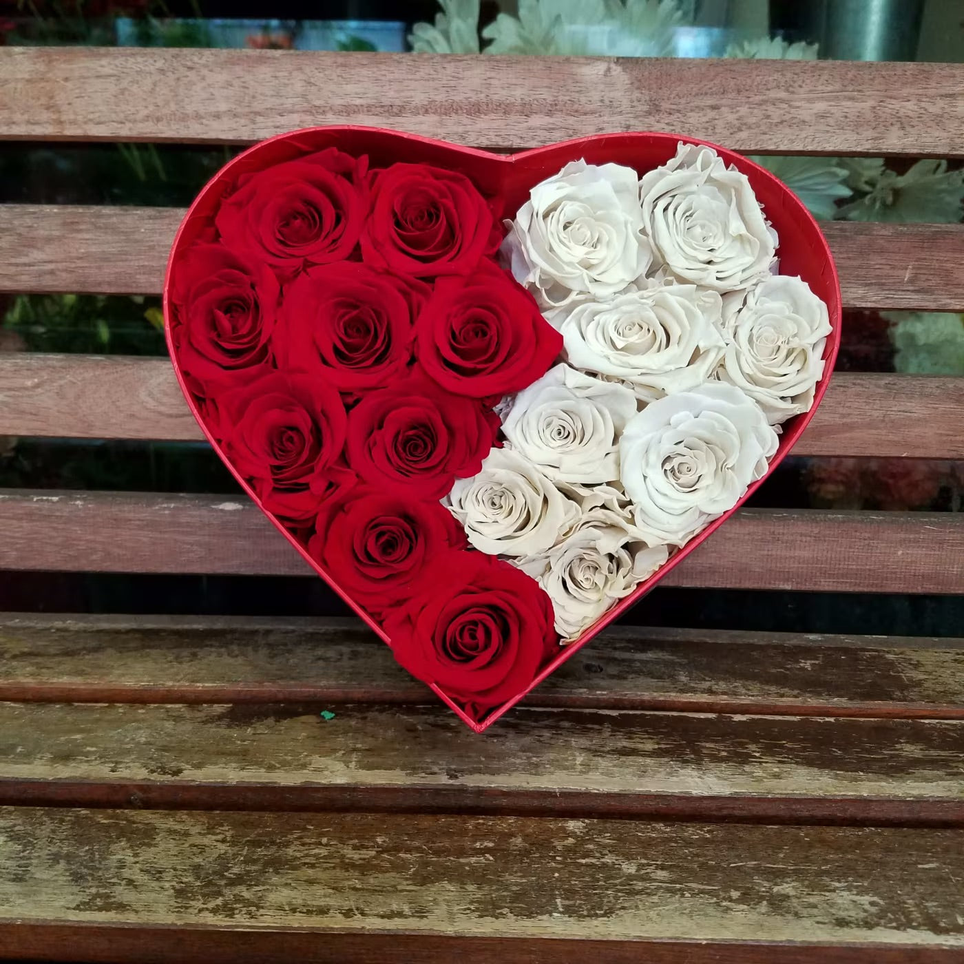 Roses In Heart Shaped