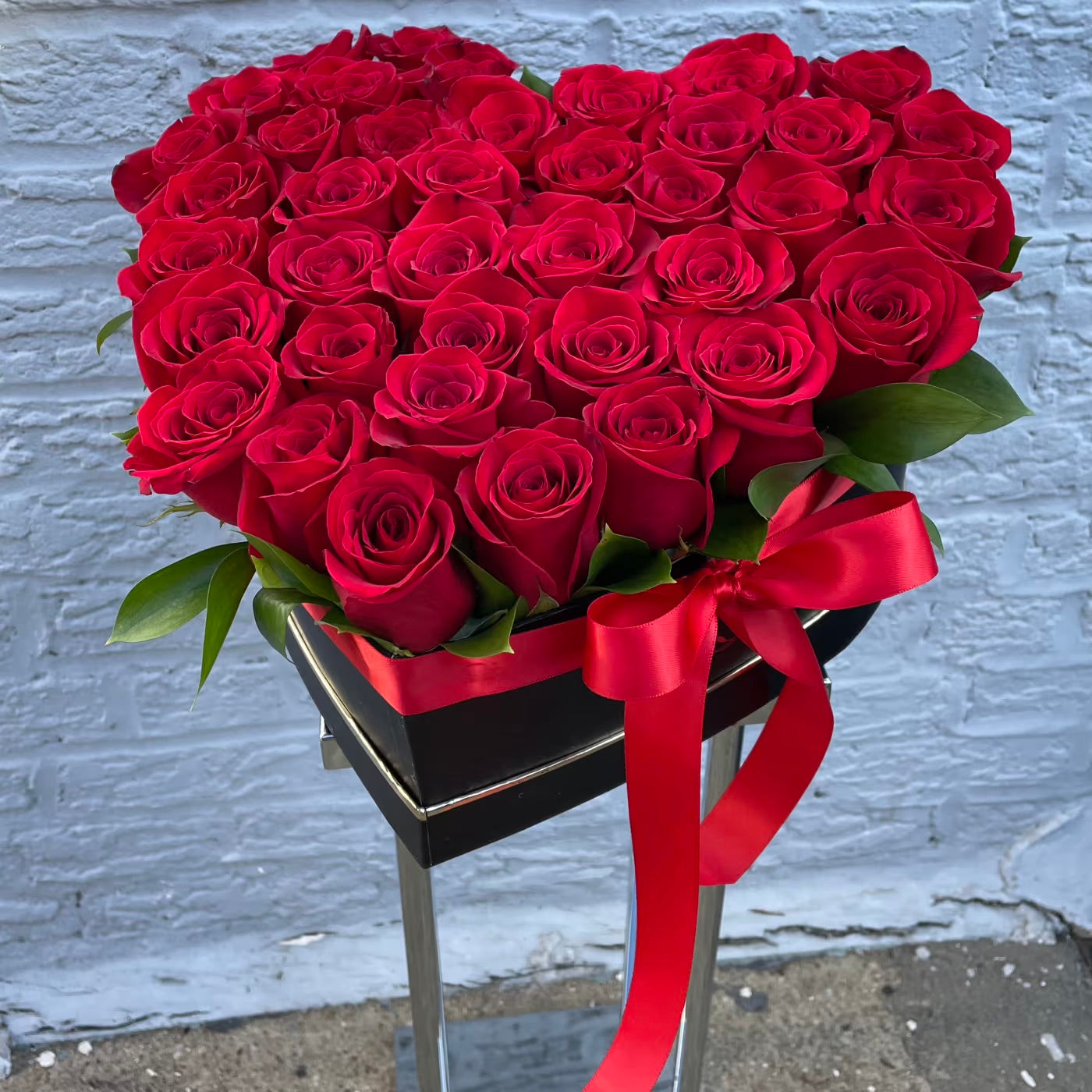 Roses In Heart Shaped